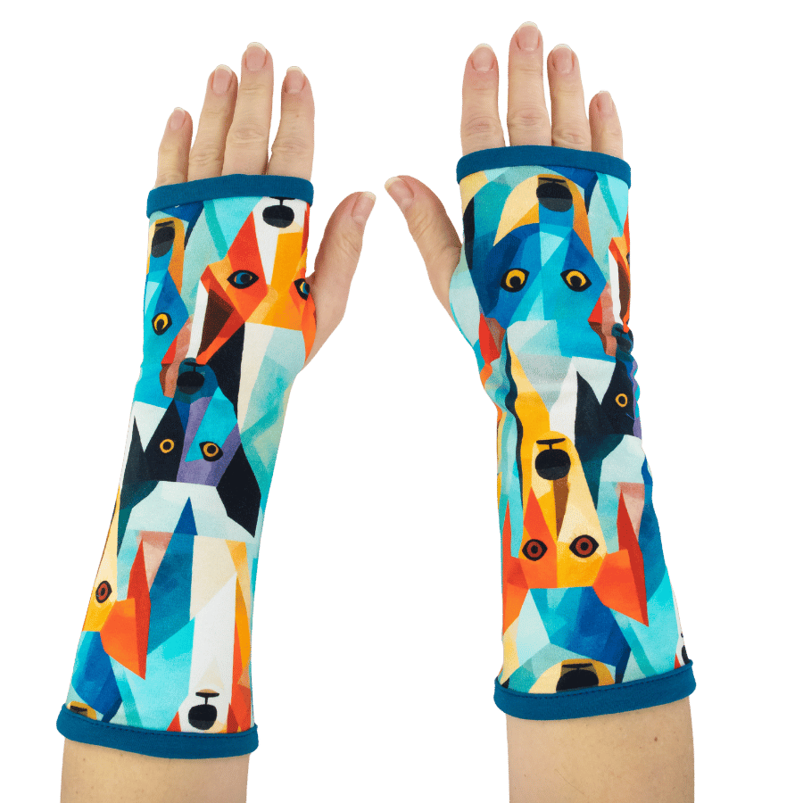 Mittens Geometric Dogs