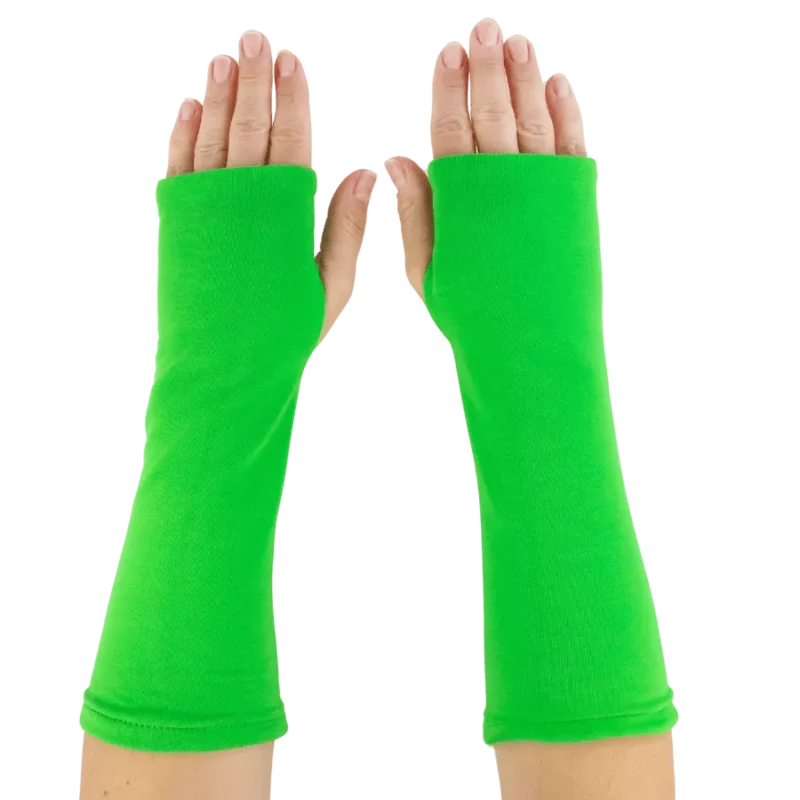Mitenki Green Stripes