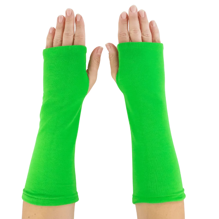 Mitenki Green Stripes