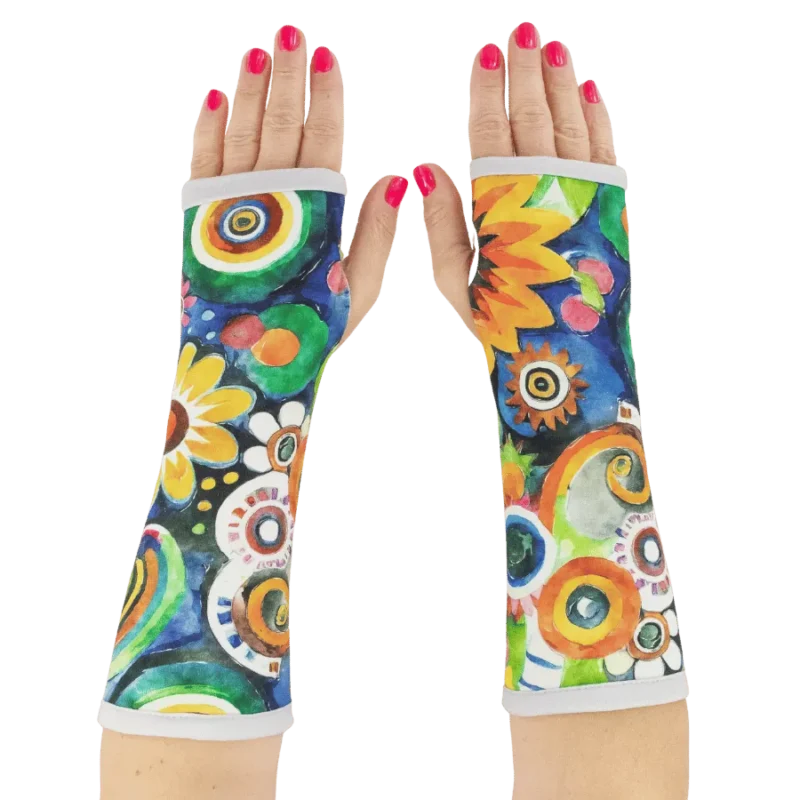 Mitenki Painted Flowers