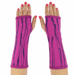 Mitenki Purple Stripes