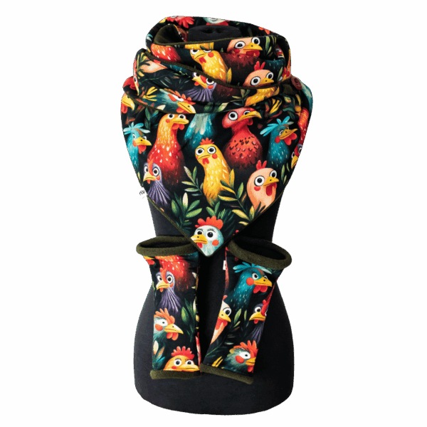 Mitensowy Zestaw Otulakowy - La!La! Chicken