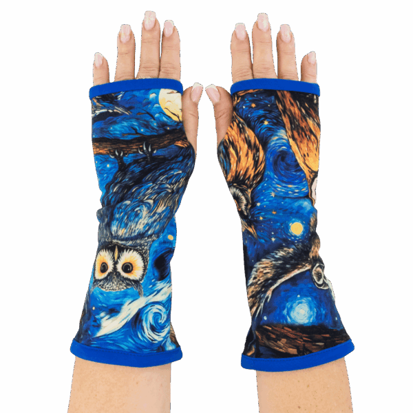 Mittens Van Gogh Owls