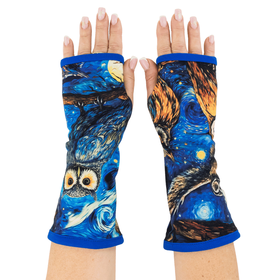 Mittens Van Gogh Owls
