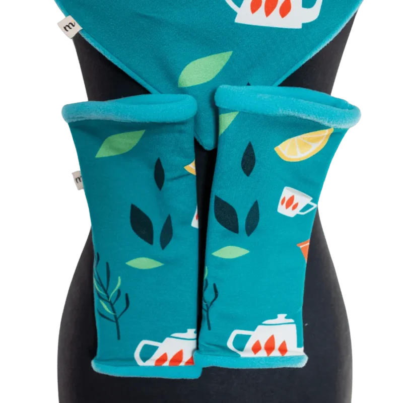 Mitten Set with Blanket - Tea Time