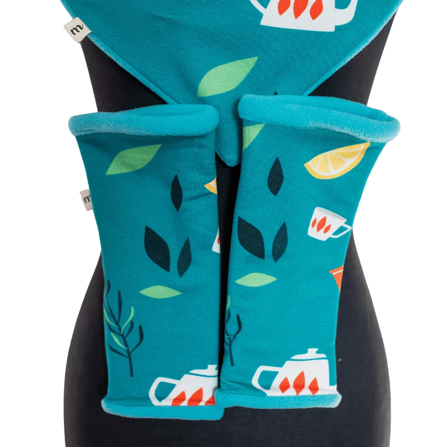 Mitten Set with Blanket - Tea Time