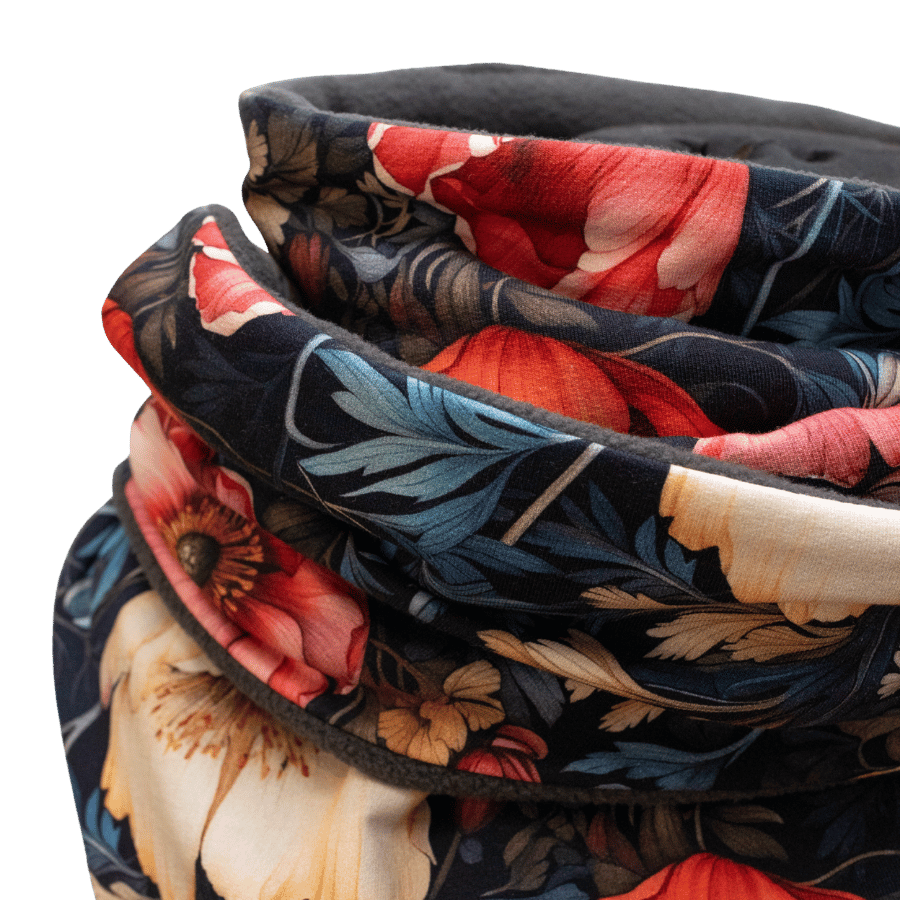 Mitensowy Zestaw Otulakowy - Poppy Garden