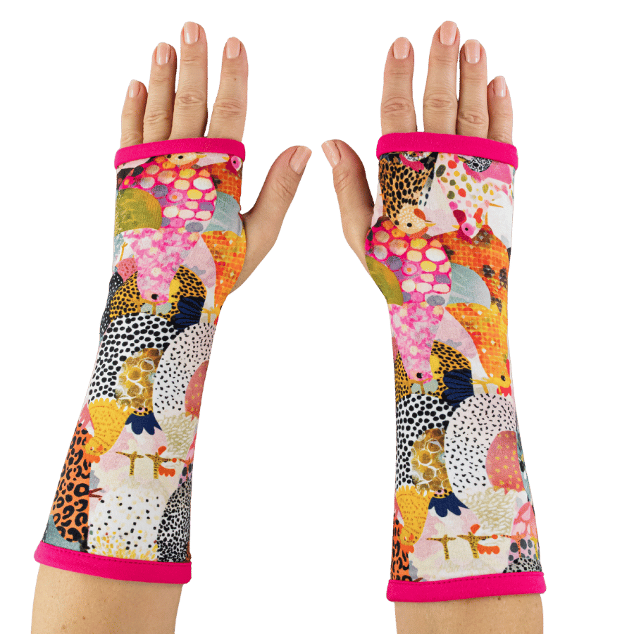Mittens Pop Art Hens