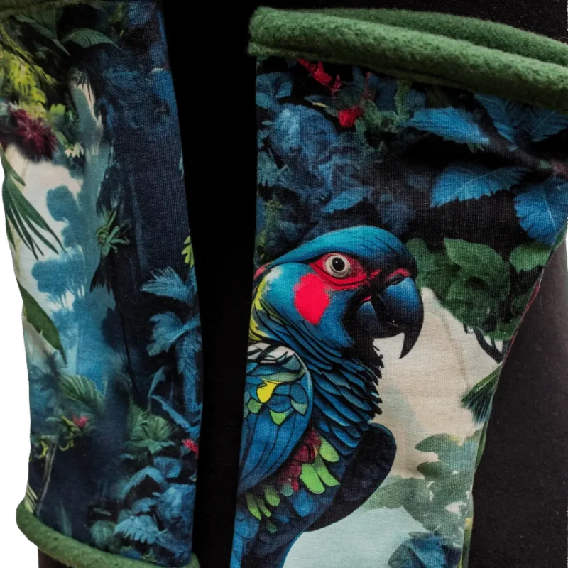 Mitten-style Hugging Set - Jungle Parrot