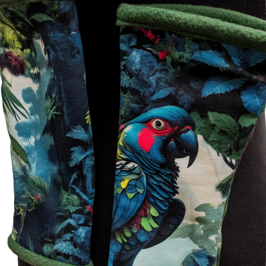 Mitten-style Hugging Set - Jungle Parrot