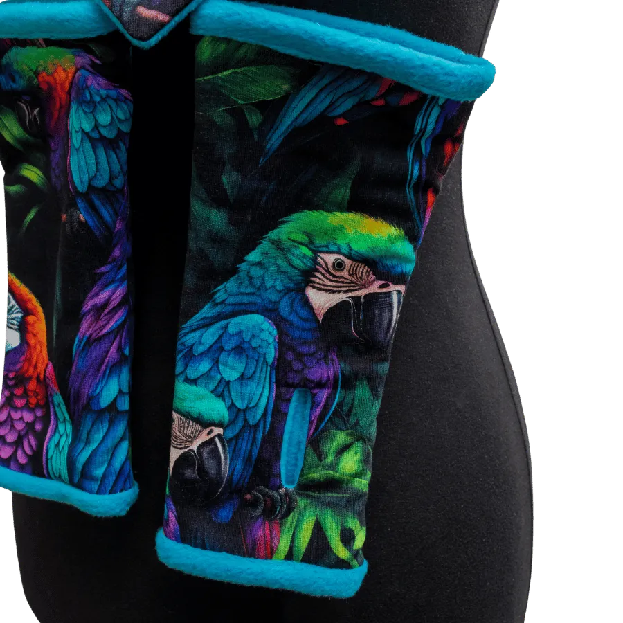 Mitteny Swaddling Set - Rainbow Parrots