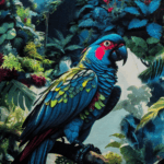 Mitensowy Zestaw Otulakowy - Jungle Parrot