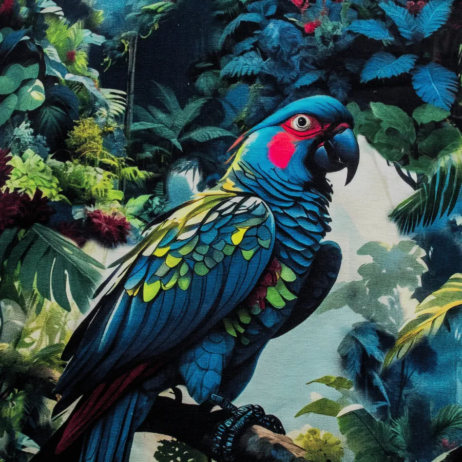 Mitten-style Hugging Set - Jungle Parrot