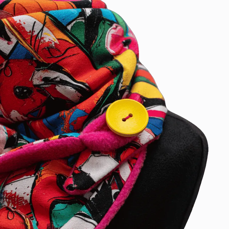 Mitten Set - Funky Flamingo