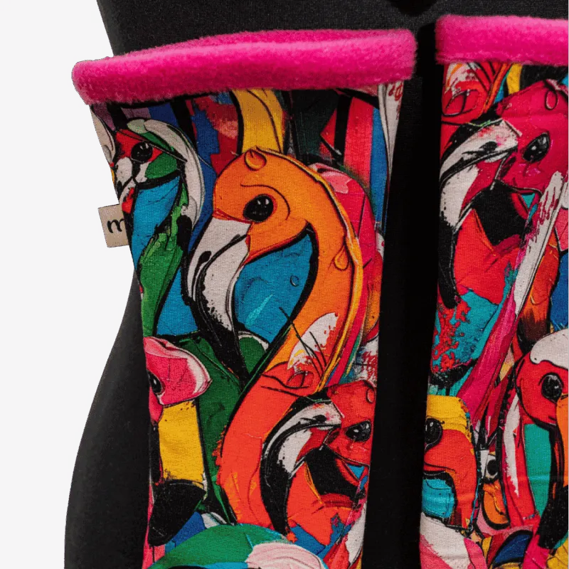 Mitten Set - Funky Flamingo