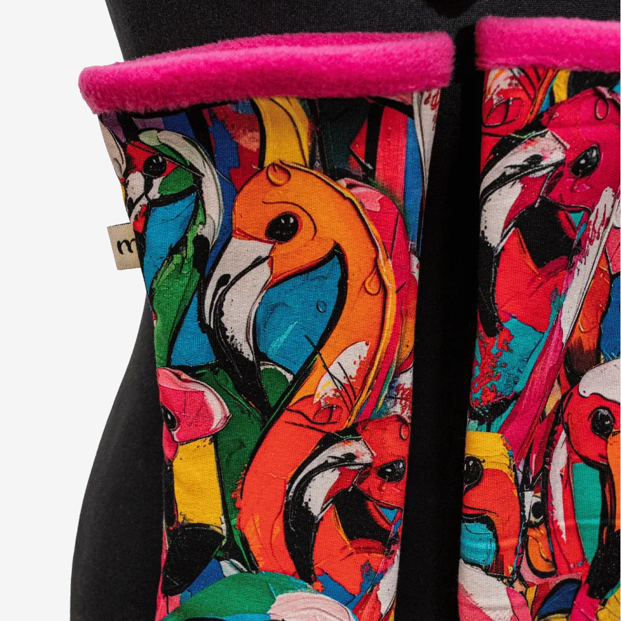 Mitten Set - Funky Flamingo